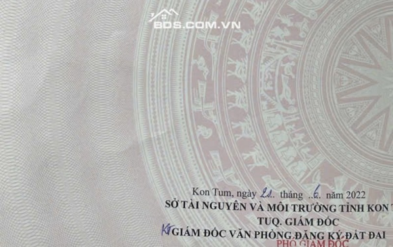 CHÍNH CHỦ CẦN BÁN GẤP LÔ ĐẤT 3 MẶT TIỀN – VIEW HỒ CỰC ĐẸP – ĐẮK HÀ – KON TUM